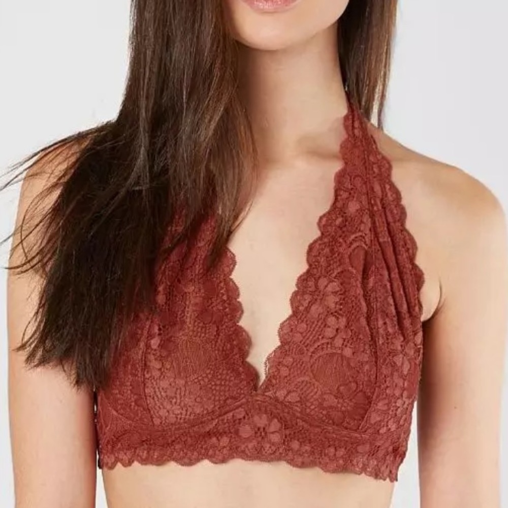 Free People Galloon Halter Bralette